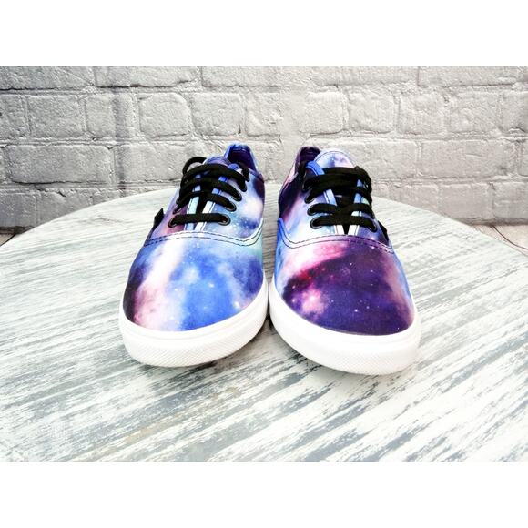Vans Lo Pro Cosmic Galaxy Black/Tru White Women 6.5 New In Box - Picture 4 of 11